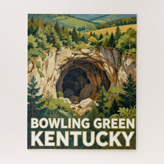 Bowling Green Kentucky Reizen Legpuzzel (Verticaal)