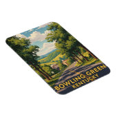 Bowling Green Kentucky Reizen Magneet (Rechterzijde)