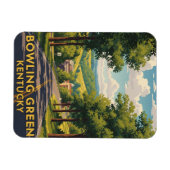 Bowling Green Kentucky Reizen Magneet (Horizontaal)