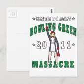 Bowling Green Massacre 2011 Briefkaart (Voorkant / Achterkant)