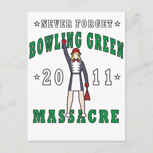 Bowling Green Massacre 2011 Briefkaart (Voorkant)
