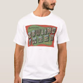 Bowling Green, Ohio - Grote letterscènes T-shirt (Voorkant)