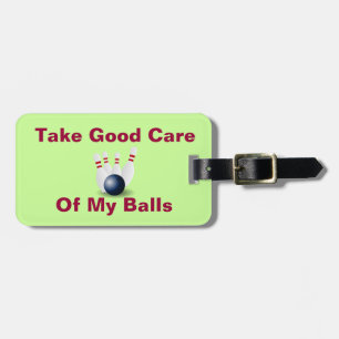 Bowling Green Yellow Red persoonlijke tas Label Bagagelabel