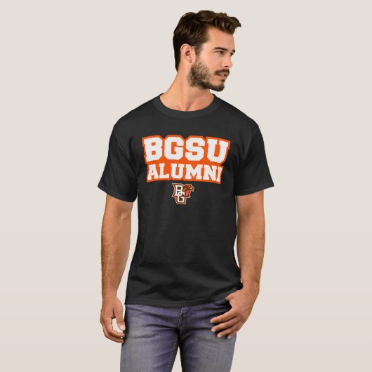 Bowling Groene BGSU Valken Alumni T-shirt (Voorkant volledig)