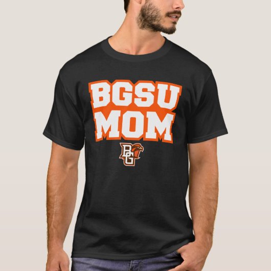 Bowling Groene BGSU Valken Mam T-shirt (Voorkant)