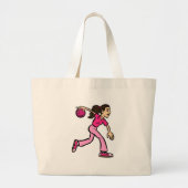 Bowling Grote Tote Bag (Voorkant)