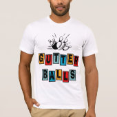 Bowling Gutter Balls T-shirt (Voorkant)
