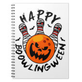 Bowling Halloween Bowler Happy Bowlingween Notitieboek (Voorkant)