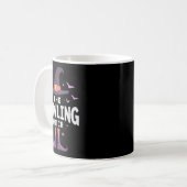 Bowling Halloween Witch Matching Kostuum Koffiemok (Voorkant links)
