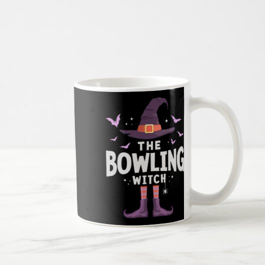 Bowling Halloween Witch Matching Kostuum Koffiemok (Rechts)