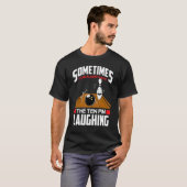 Bowling  Hear The Ten Pin Laughing Bowler T-shirt (Voorkant volledig)