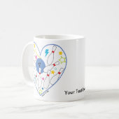 Bowling Heart Mok (Voorkant links)