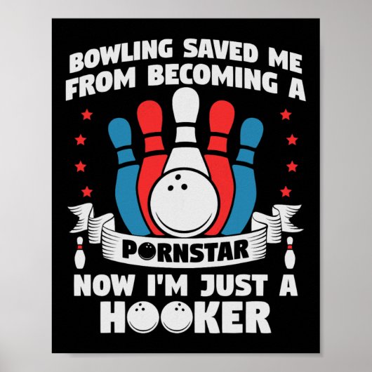 Bowling heeft me gered van het worden van een Star Poster (Voorkant)