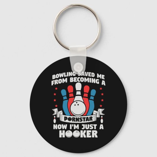Bowling heeft me gered van het worden van een Star Sleutelhanger (Voorkant)