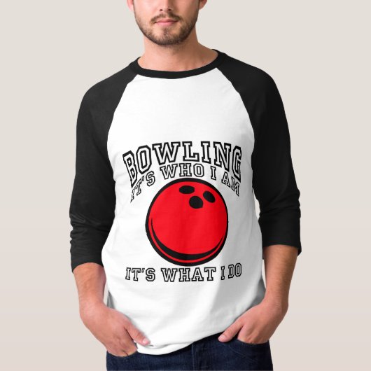 Bowling - Het is wie ik ben T-shirt (Voorkant)