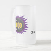 Bowling High Honors, 800 reeks, Paars, Matglas Bierpul (Voorkant links)