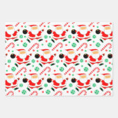 Bowling Holiday Gift Wrapping Paper (Voorkant 3)
