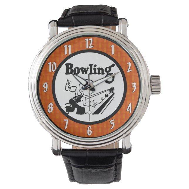  Bowling horloge (Voorkant)