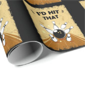  Bowling Humor Bowler Quote Cadeaupapier (Rol Hoek)