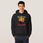 Bowling Hurken, Grappige Bowlers & Bowling Speler Hoodie (Voorkant volledig)