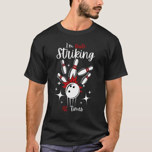 Bowling Ik ben nogal opvallend bij tijden Key2 Coo T-shirt (Voorkant)