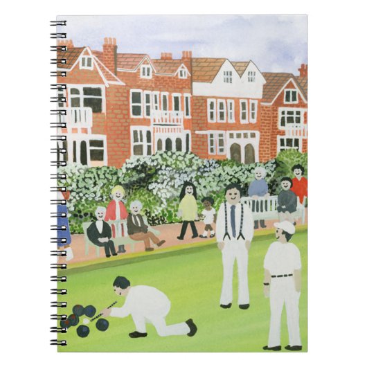 Bowling in Eastbourne Notitieboek (Voorkant)