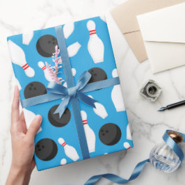 Bowling Inpakpapier, Verjaardagscadeauverpakking Cadeaupapier