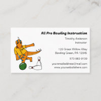 Bowling Instructor, Bowling Alley Dinosaur