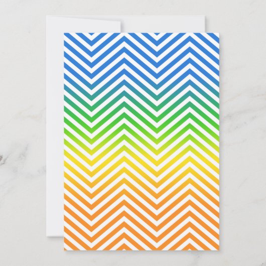 Bowling Invitation Bowling Birthday Party Strike Kaart (Achterkant)