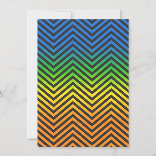 Bowling Invitation Bowling Birthday Party Strike Kaart (Achterkant)