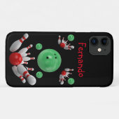 Bowling Iphone Case (Achterkant (horizontaal))