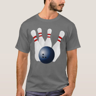 Bowling is een grappige sportfamilie t-shirt