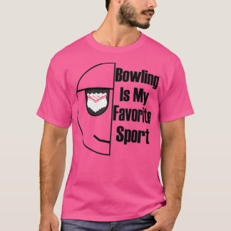 Bowling is mijn favoriete sport 82 t-shirt