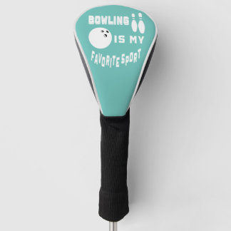 Bowling is mijn favoriete sportcadeautjes golfheadcover