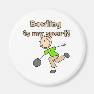 Bowling is mijn sport magneet