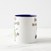 Bowling is mijn sport tweekleurige koffiemok (Center)