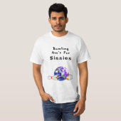 Bowling is niet voor dienstreizen t-shirt (Voorkant volledig)