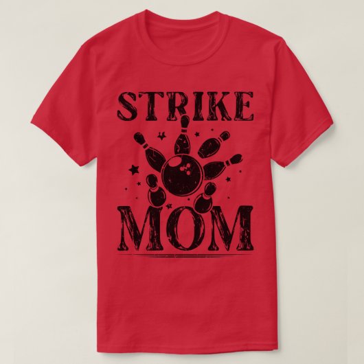 Bowling Jersey voor Vrouwen Moeder Bowling Lover S T-shirt (Design voorkant)