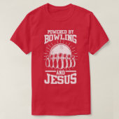Bowling Jesus Bowler Bowling Bowler T T-shirt (Design voorkant)