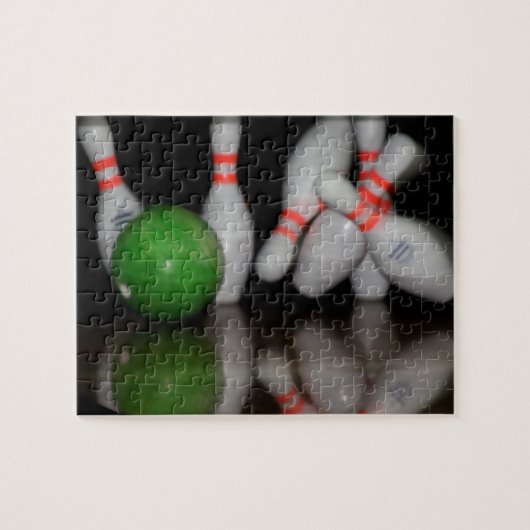 Bowling Jigzaag Puzzle Legpuzzel (Horizontaal)