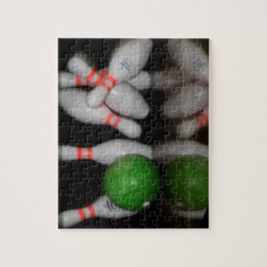 Bowling Jigzaag Puzzle Legpuzzel (Verticaal)