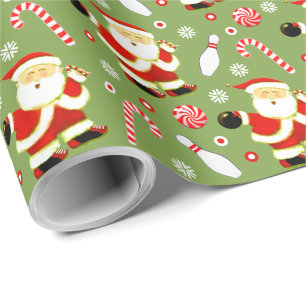Bowling Kado Verpakkings Papier Kerstmis