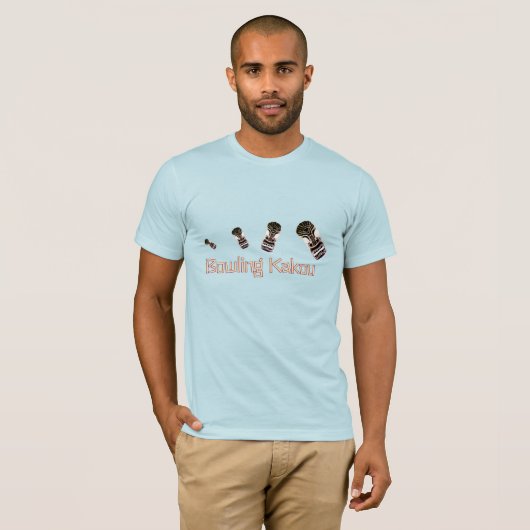 Bowling Kakou Bouncing Tiki Heads T-shirt (Voorkant volledig)