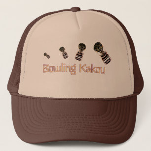 Bowling Kakou Stuitende Tiki Hoofden Trucker Pet
