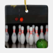 Bowling Keramisch Ornament (Voorkant)