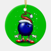 Bowling Keramisch Ornament (Voorkant)