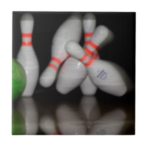 Bowling keramische tapijten tegeltje