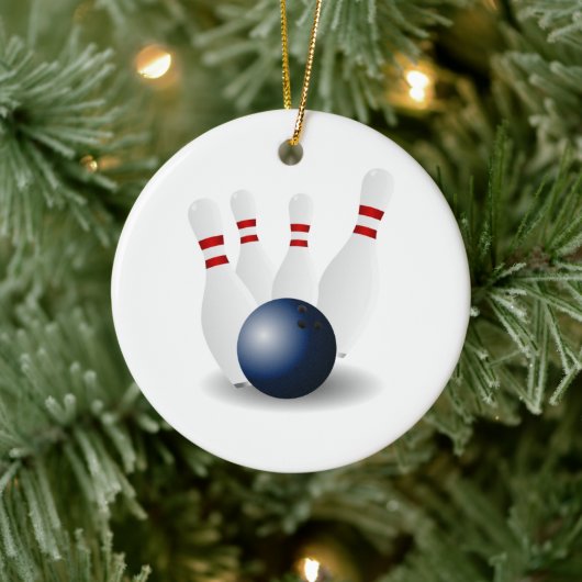 Bowling Kerst Ornament (Boom)