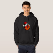 Bowling Kerst Sport Kerstmis Hoodie (Voorkant volledig)