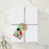 Bowling Kerstcadeau Gift Tags Cadeaulabel (Met Touw)
